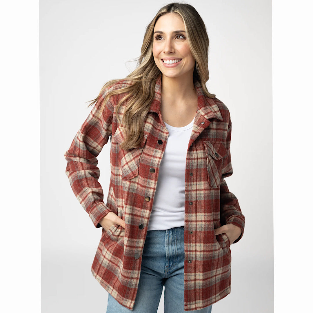 Everly Plaid Shacket