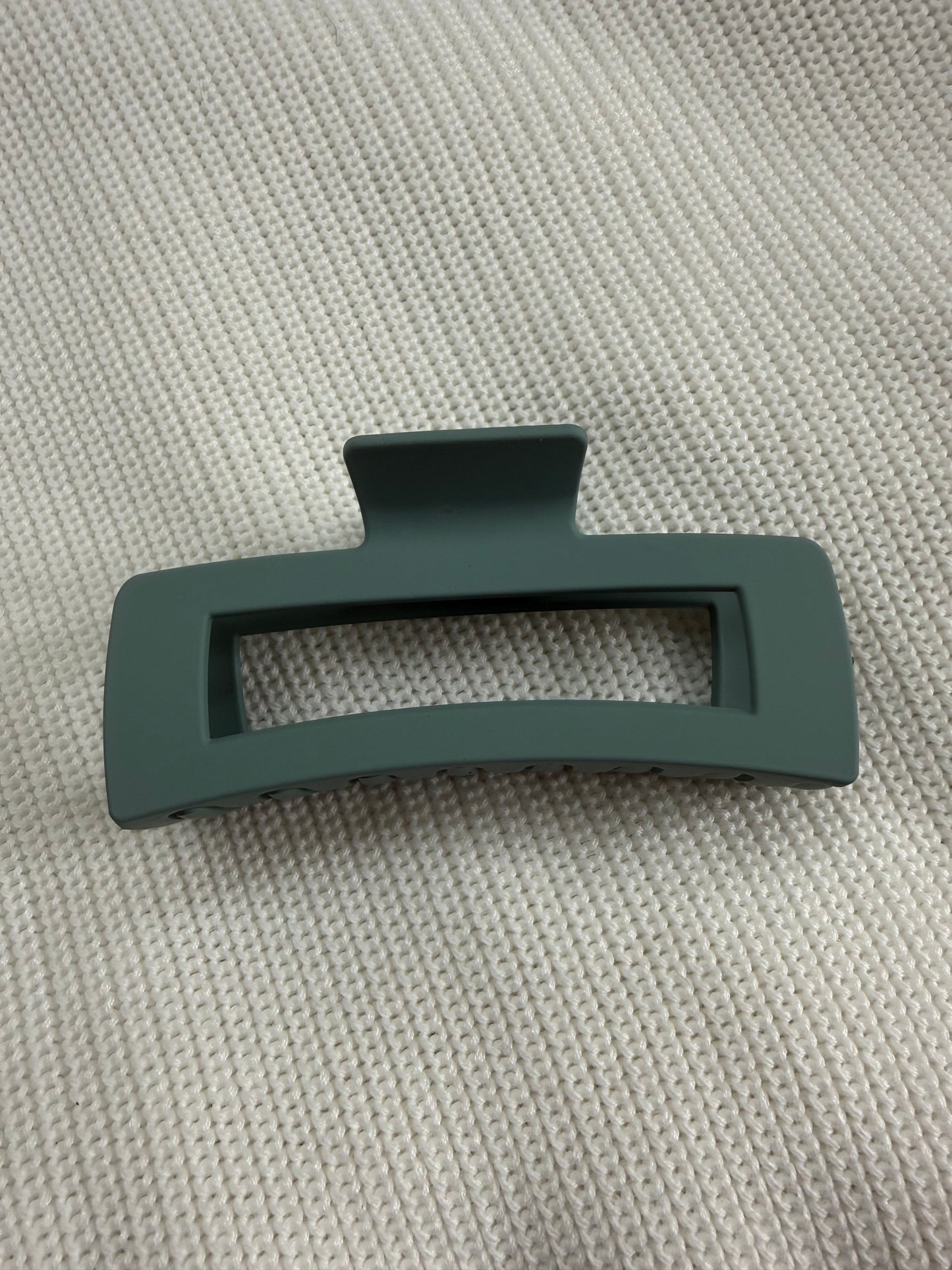 XL Rectangle Claw Hair Clips