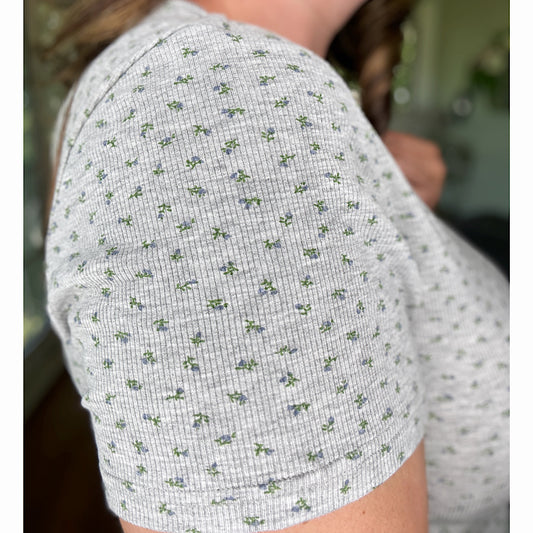 Heather Bloom Tee