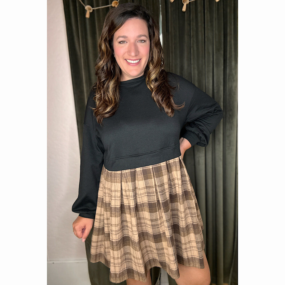 Plaid Intentions Dress
