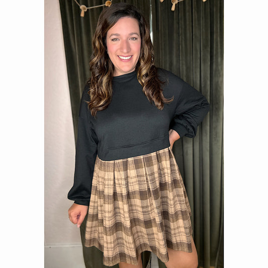 Plaid Intentions Dress