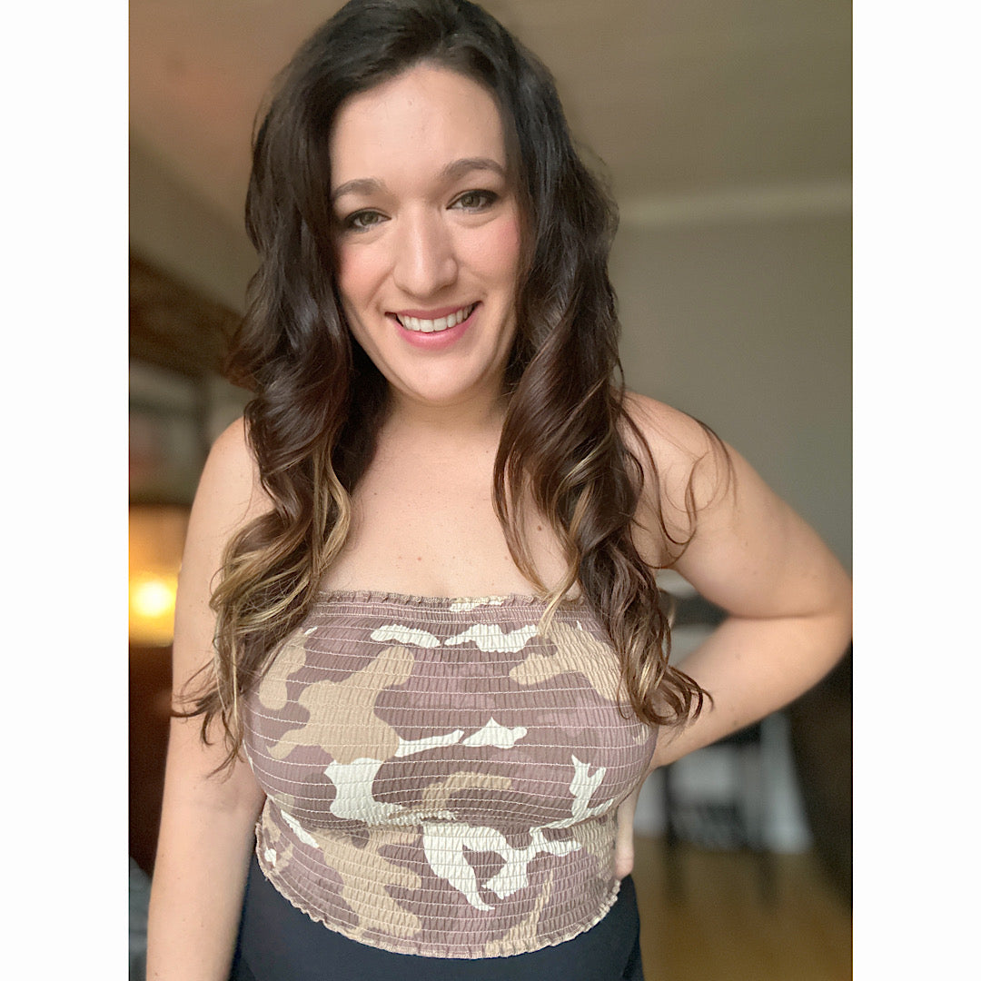 Camo Tube Top