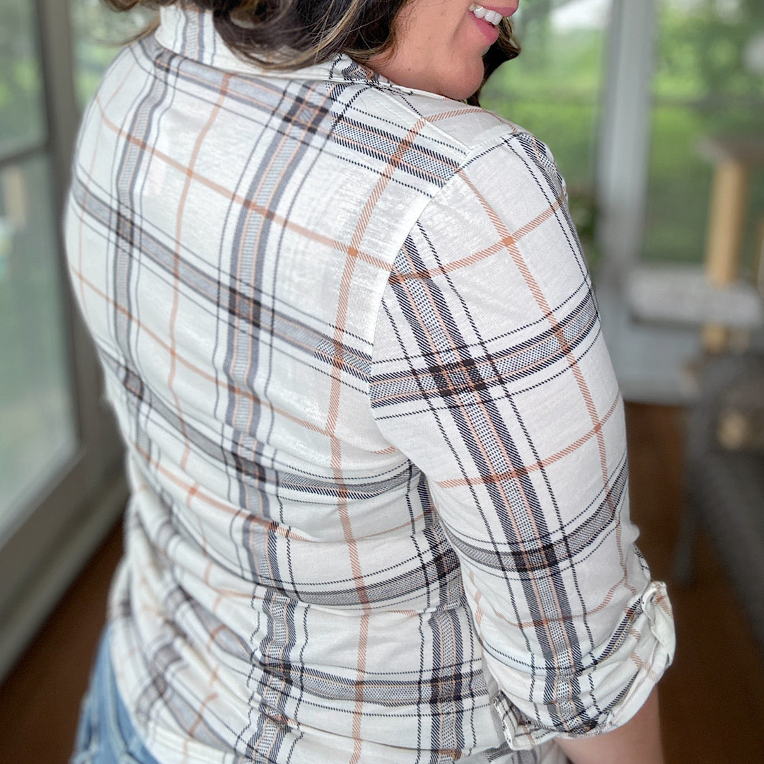 Ivory Trail Flannel