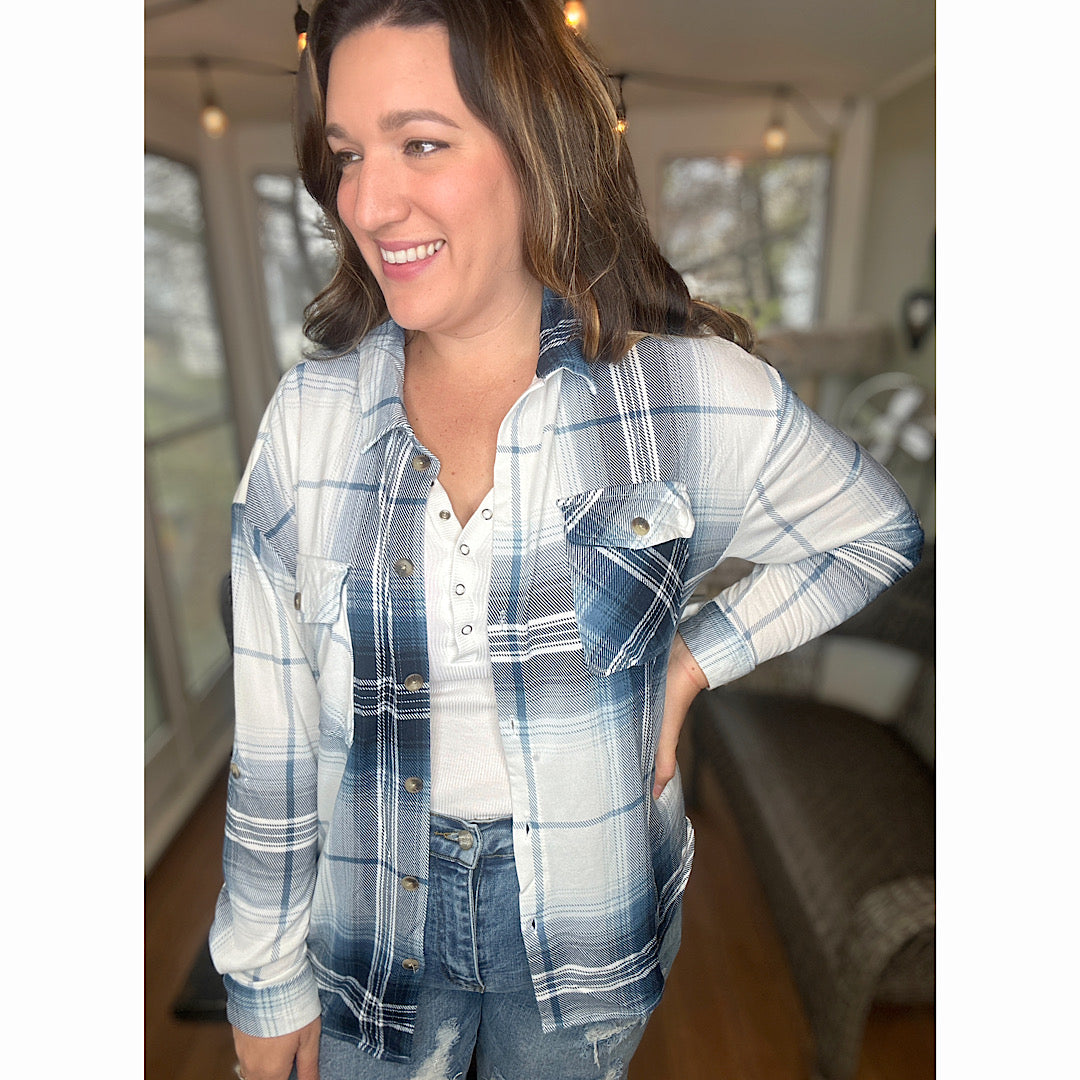 Blue Sky Flannel