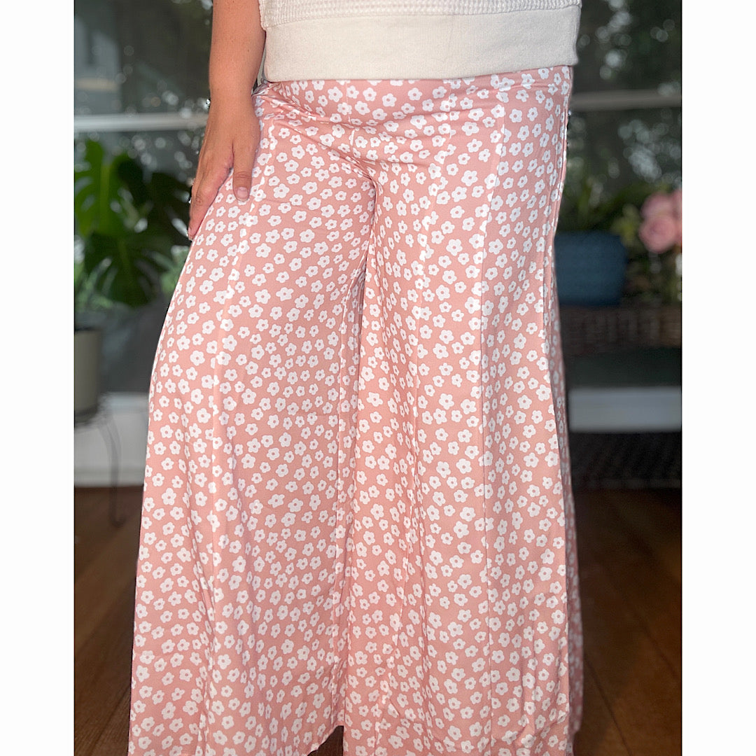 Boho Floral Pants