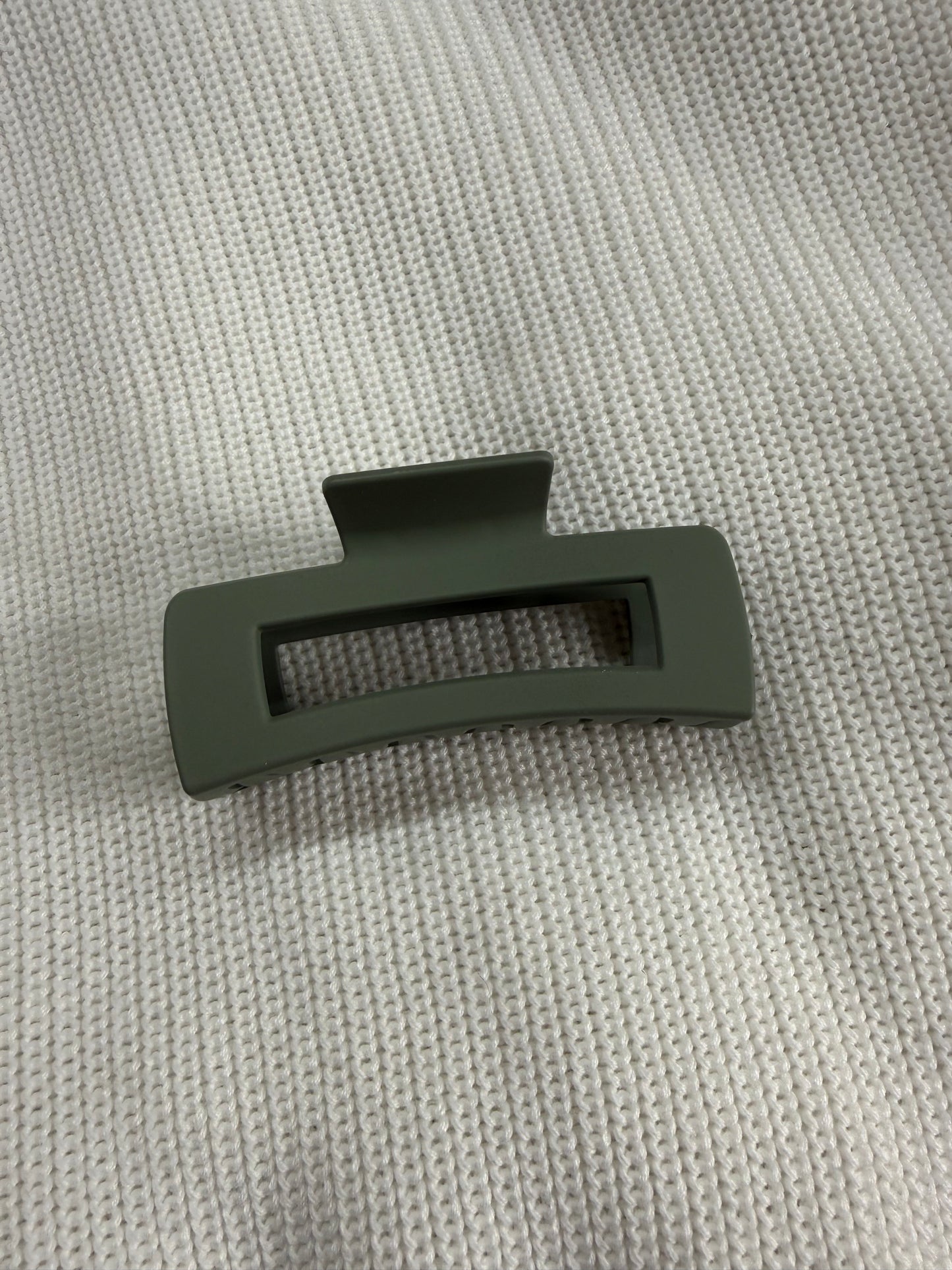 Square Claw Hair Clips