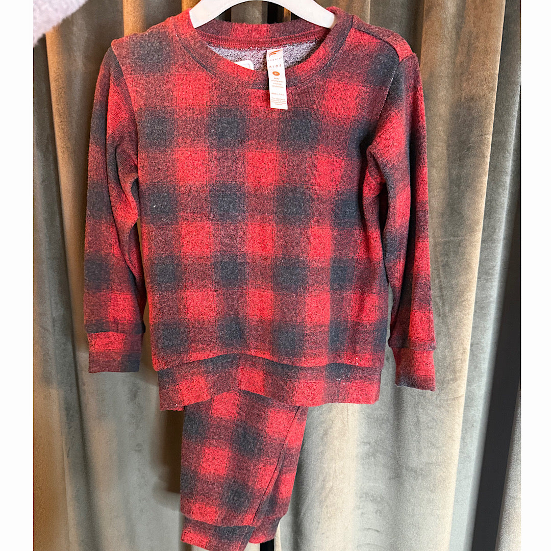 Cozy Christmas Plaid Pajamas