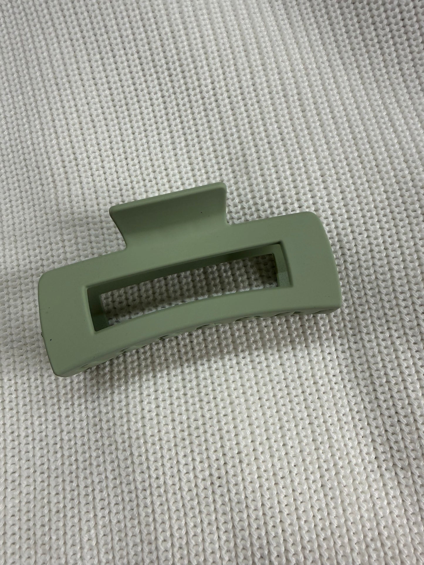Square Claw Hair Clips