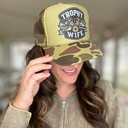 Trophy Wife Camo Hat