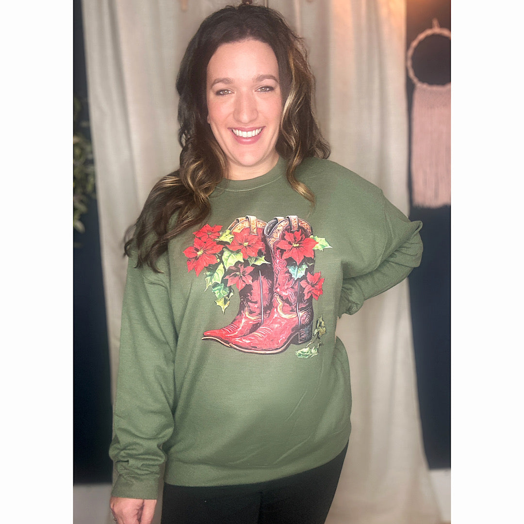 Country Christmas Crewneck