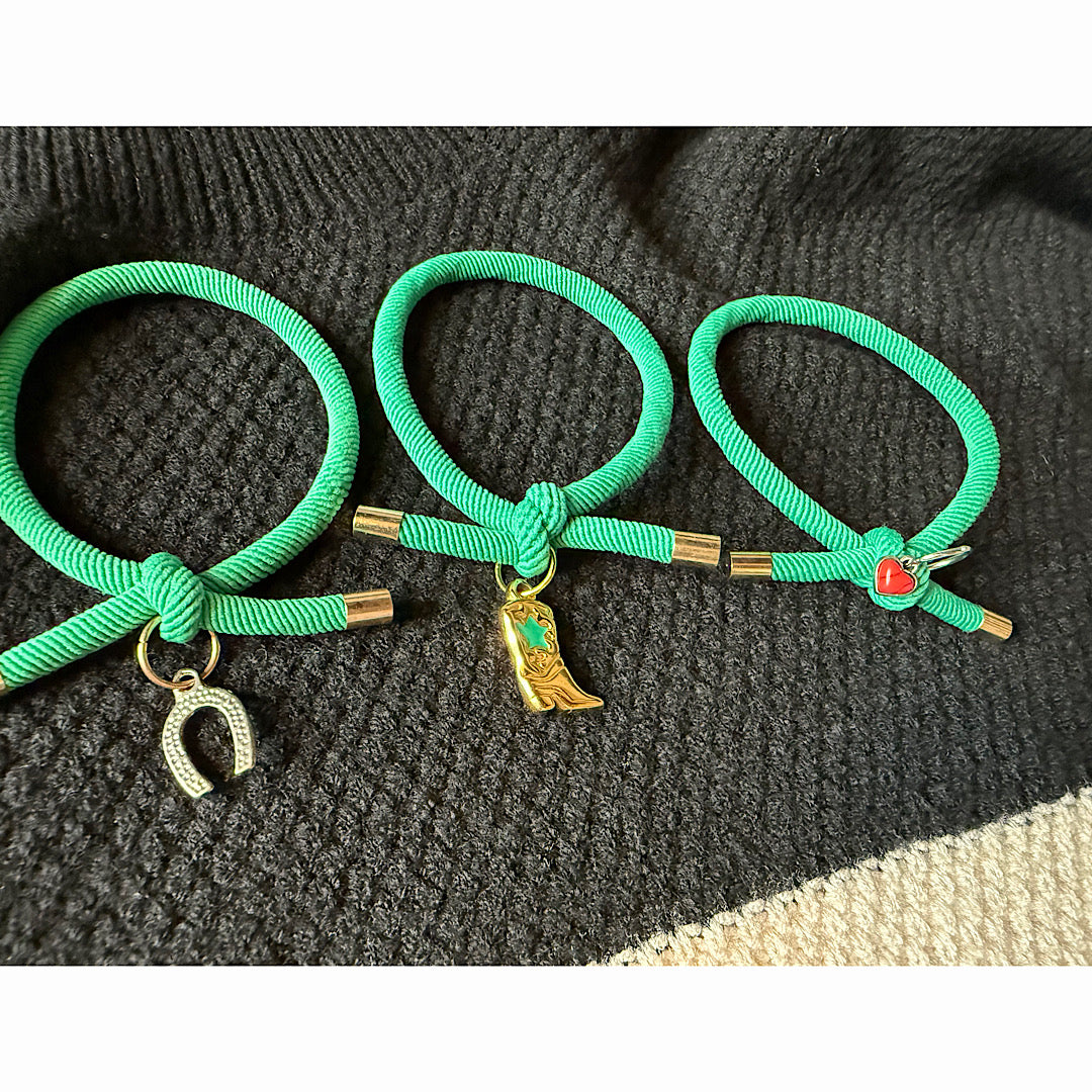 Charm Hair Tie Bracelets