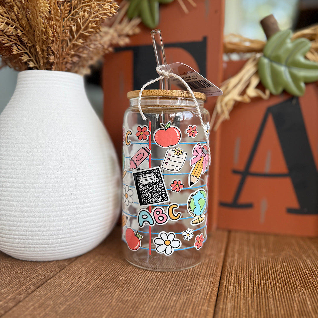 Caffeine Queen Glass Cups