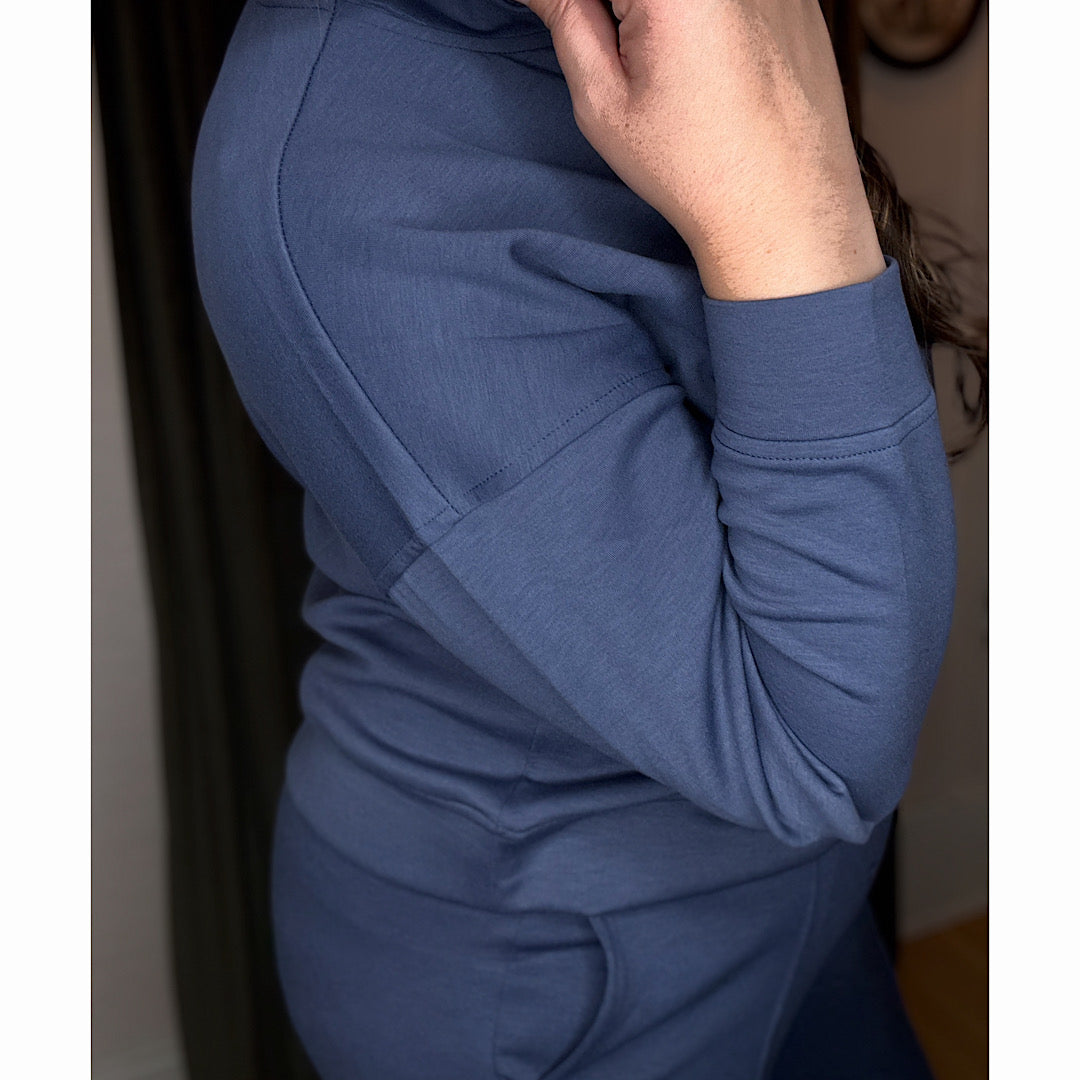 The Harbor Half-Zip Set