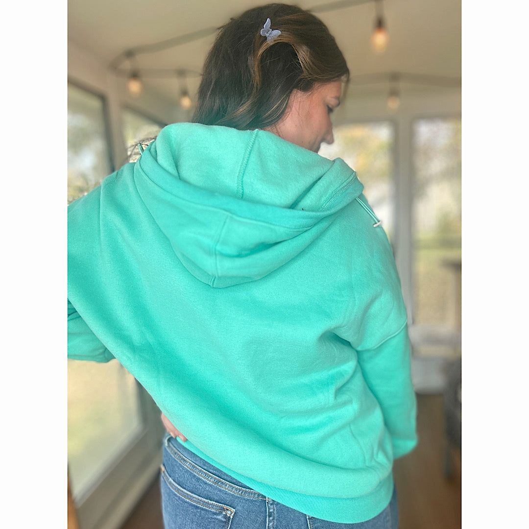 Mint To Be Hoodie