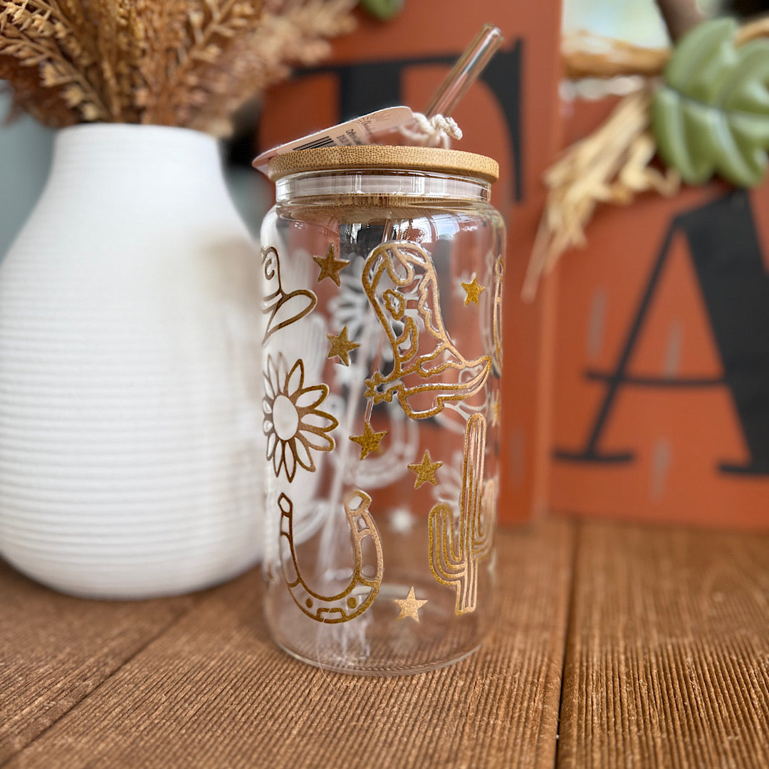 Caffeine Queen Glass Cups