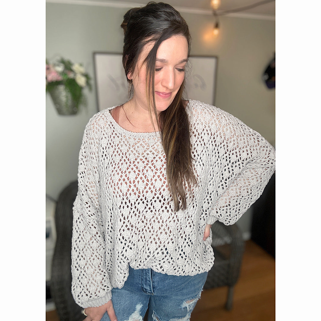 Silver Lining Sweater