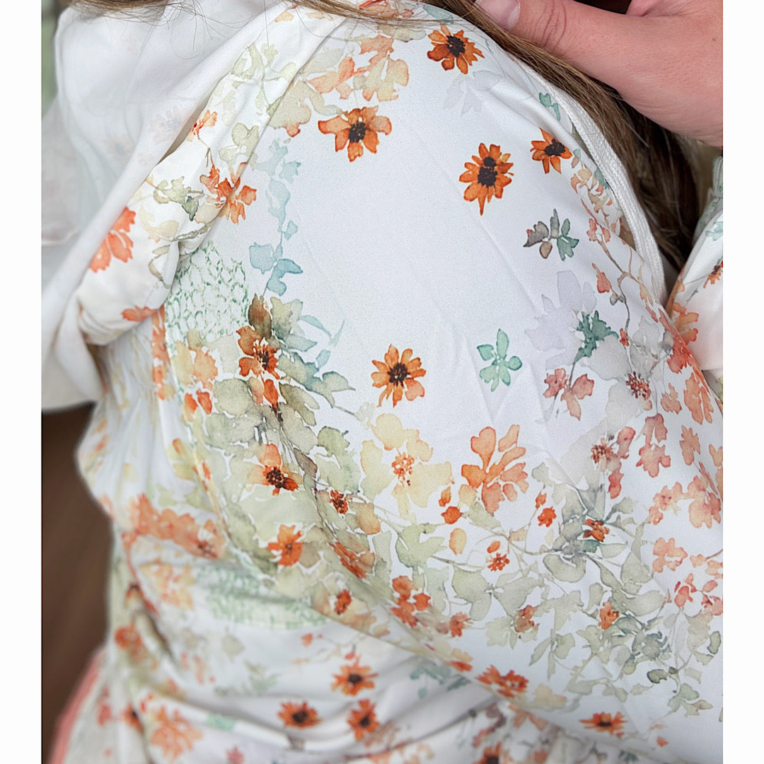 Back in Bloom Floral Hoodie