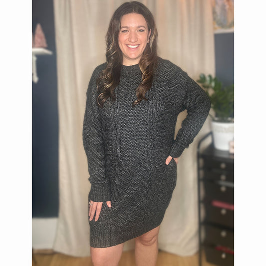 Black Sweater Dress