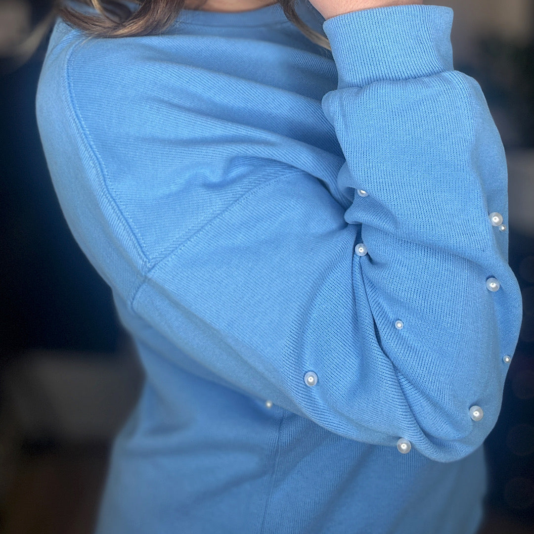 Blue Pearl Sweater