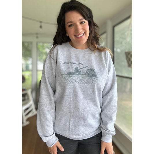 Thank A Farmer Harvest Crewneck