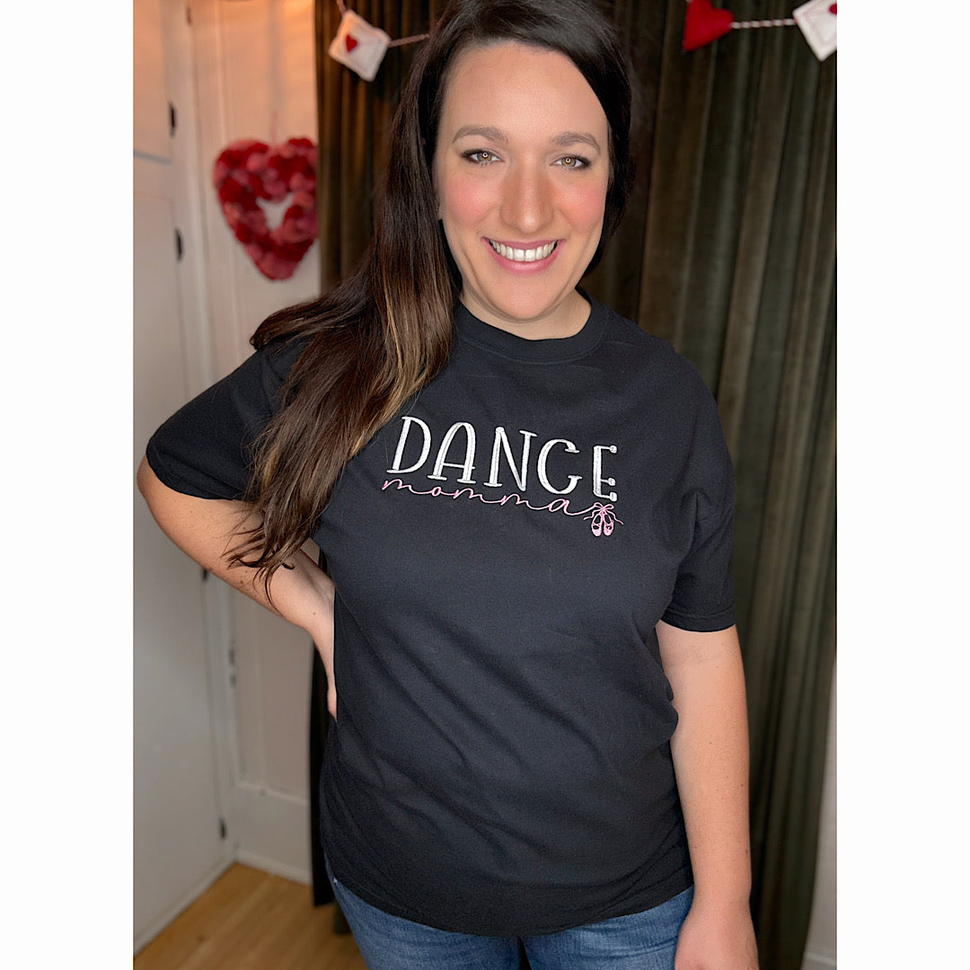 Dance Mama Embroidered Tee