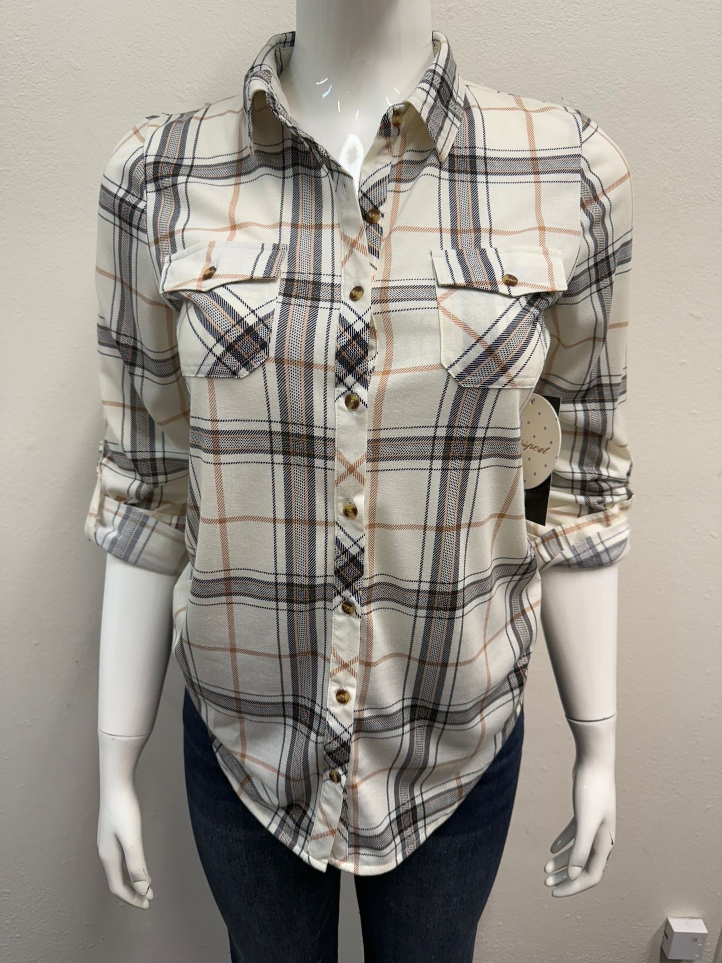 Ivory Trail Flannel