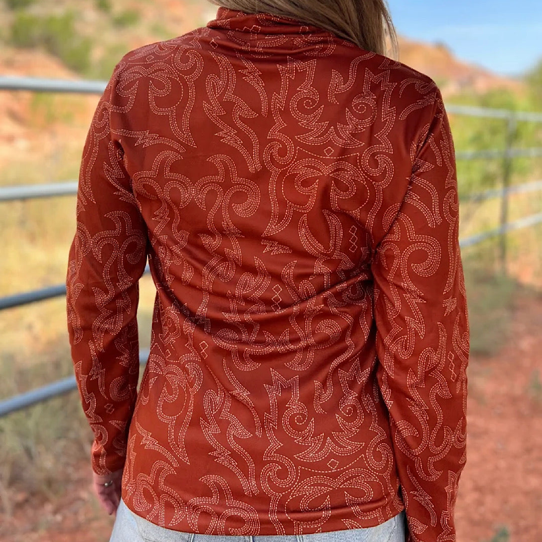 Saddle Stitch Pullover
