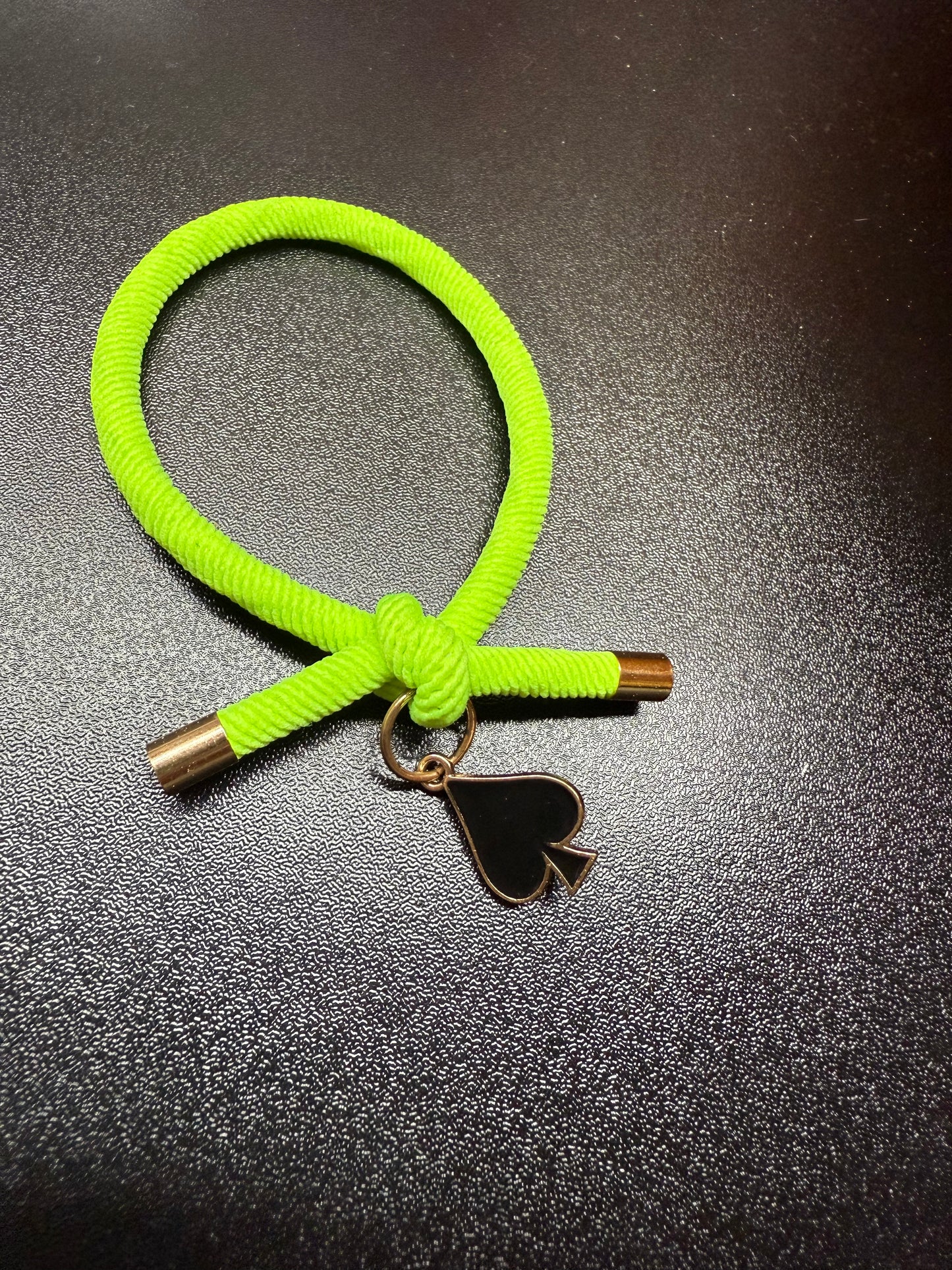 Customizable Charm Hair Tie Bracelets