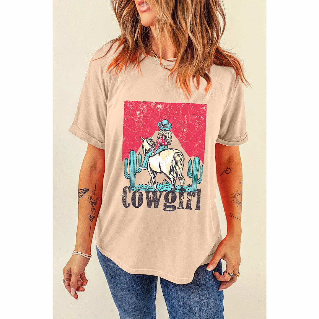 Rodeo Cowgirl Graphic Tee