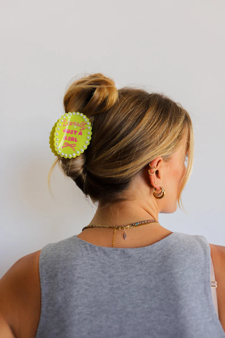 Literally Just A Girl Claw